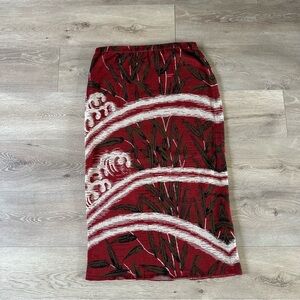 Peruvian Connection 100% Pima Cotton Maxi Skirt XL